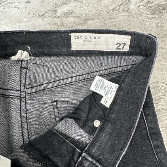 Rag&Bone dark grey jeans size 27 - Picture 3 of 5